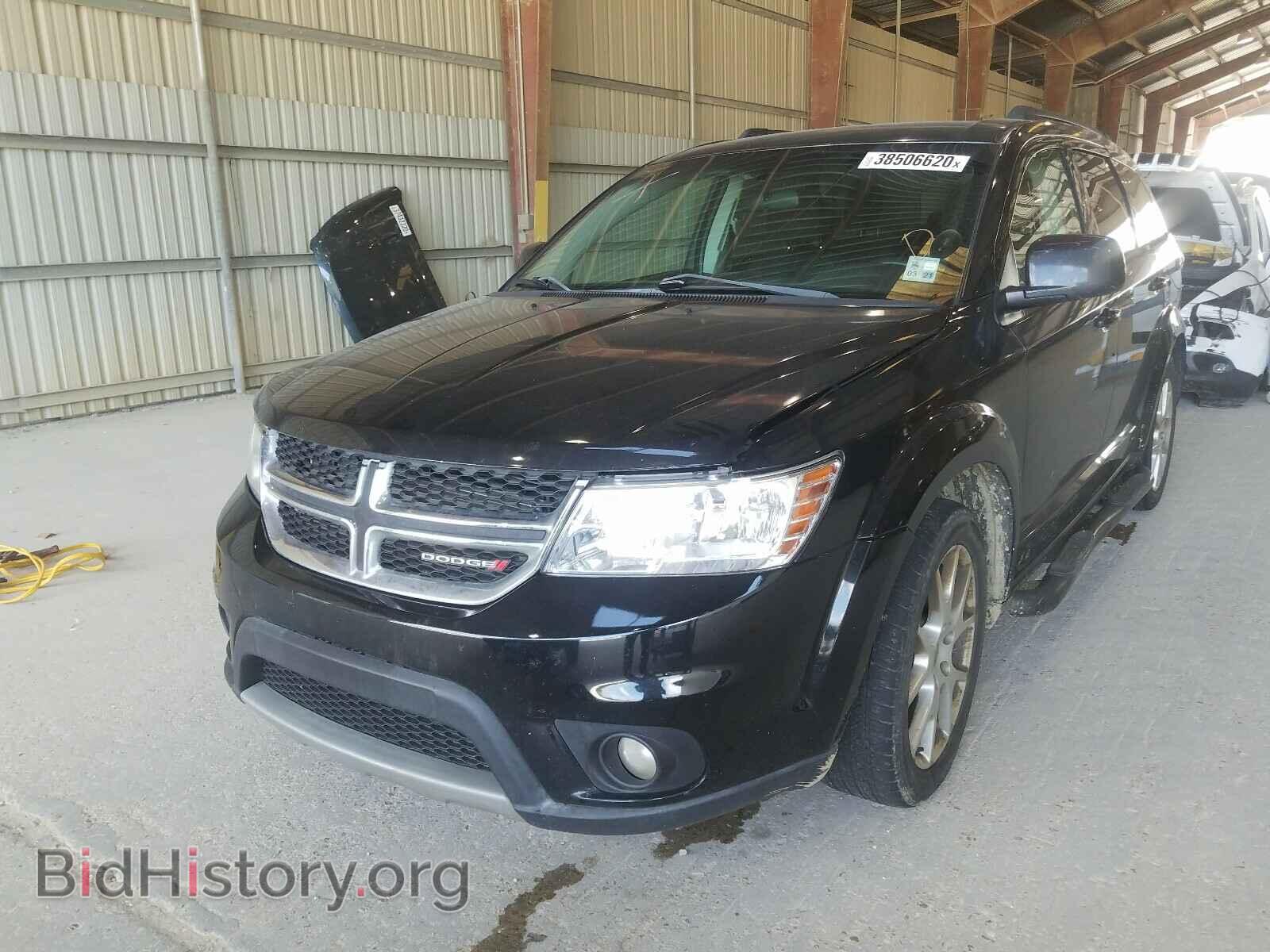 2012 DODGE JOURNEY - VIN: 3C4PDCBG9CT144491 - Фото 2