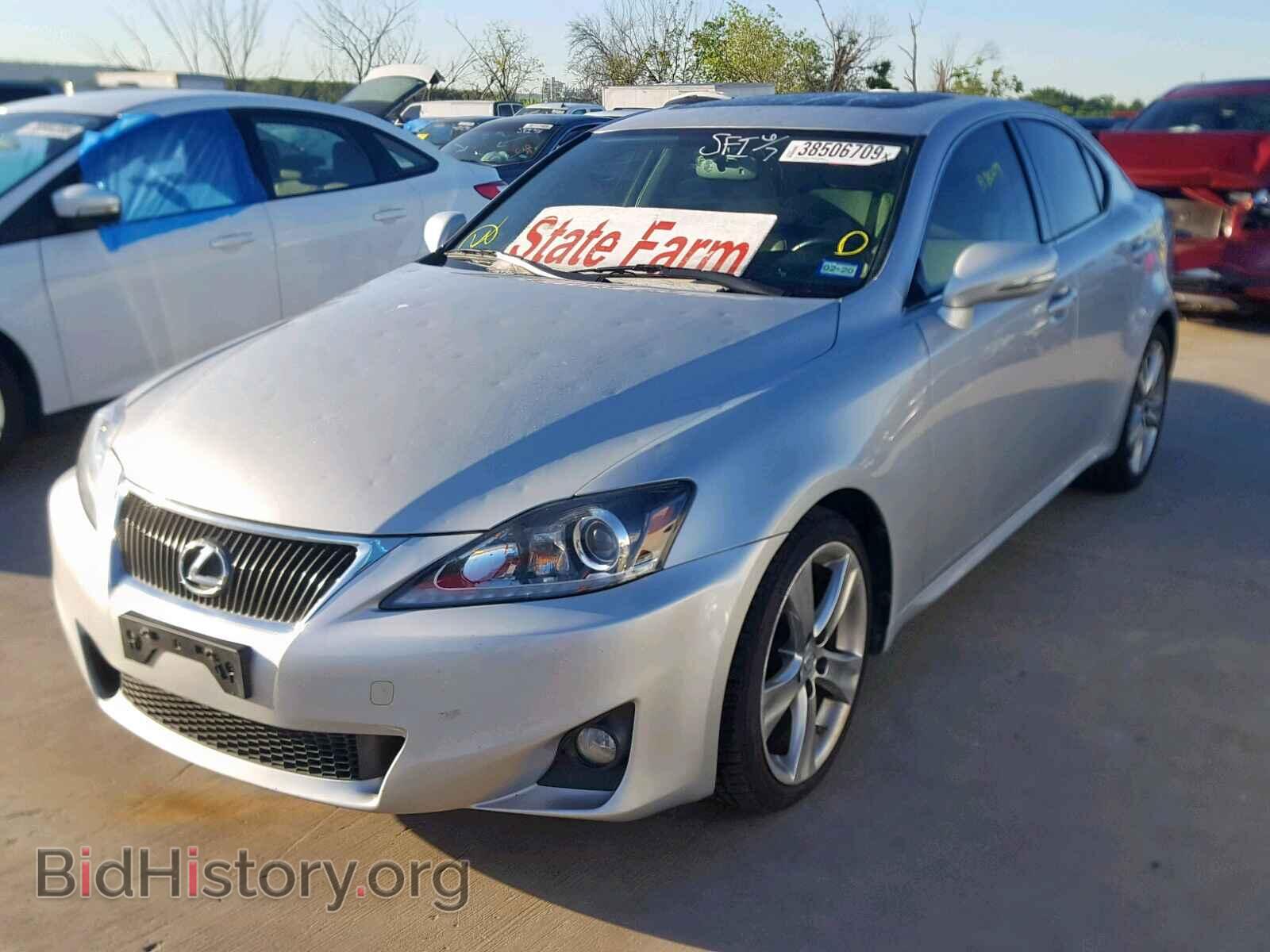 2012 LEXUS IS 250 - VIN: JTHBF5C20C5160693 - Фото 2