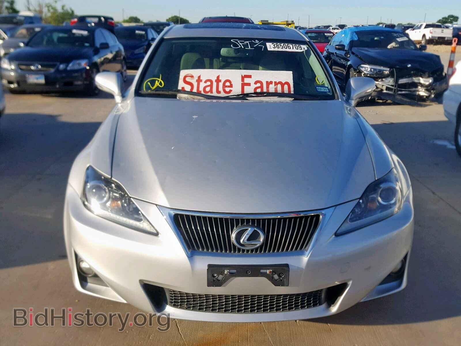2012 LEXUS IS 250 - VIN: JTHBF5C20C5160693 - Фото 9