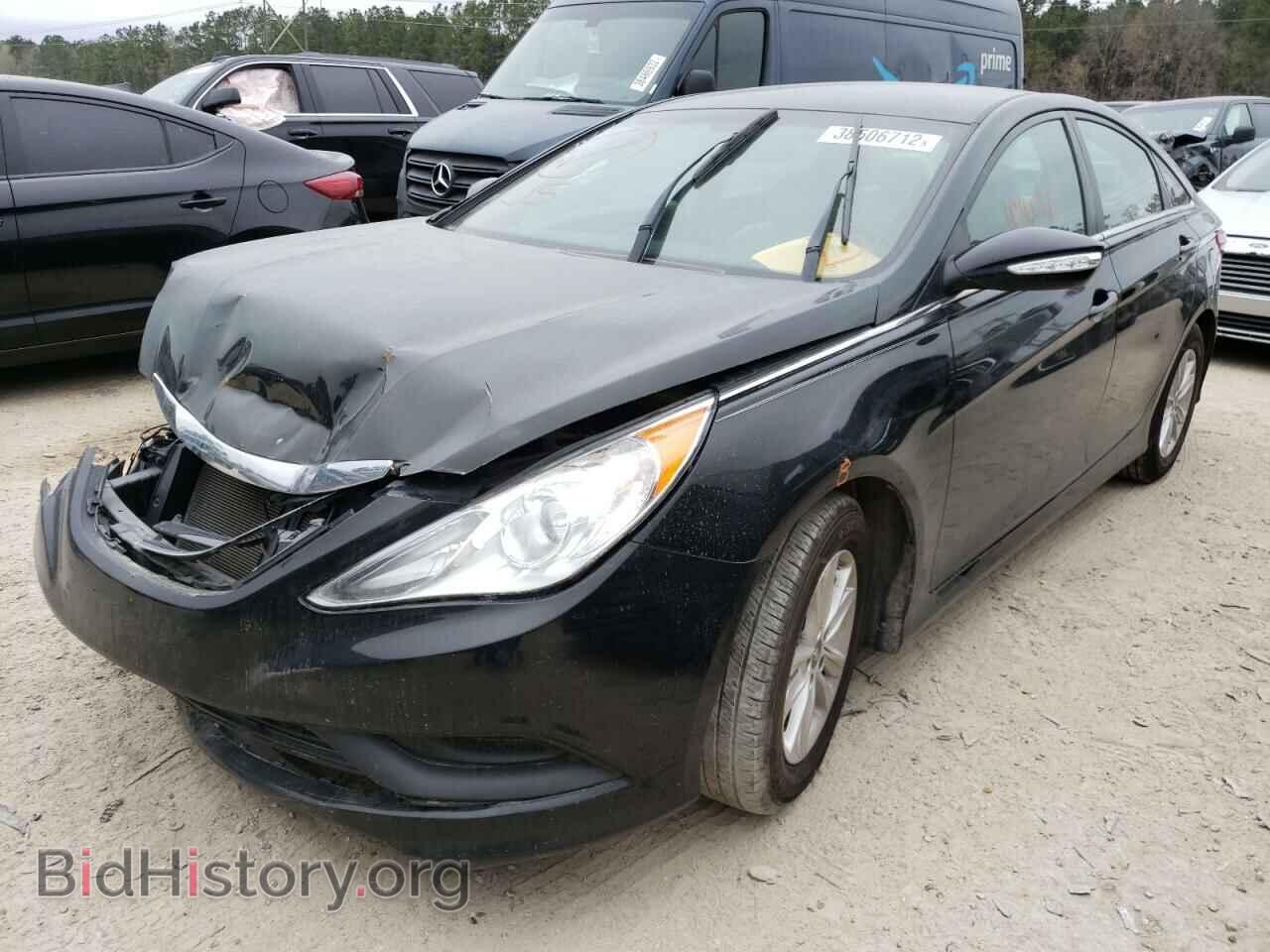 2014 HYUNDAI SONATA - VIN: 5NPEB4AC0EH855968 - Фото 2