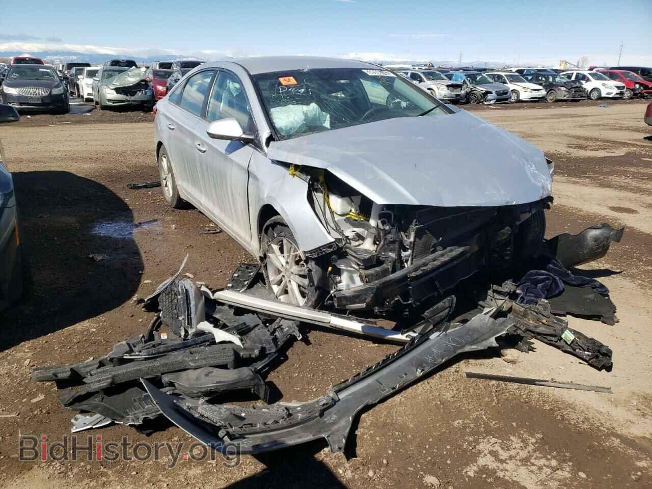 Фотография 5NPE24AFXHH506945 - HYUNDAI SONATA 2017