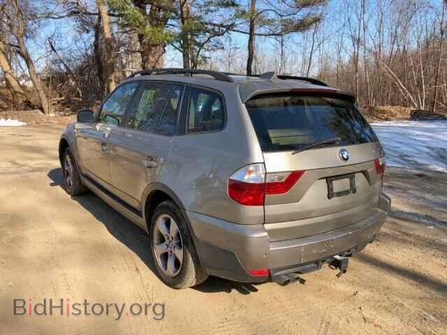 2007 BMW X3 - VIN: WBXPC93427WF10193 - Фото 4