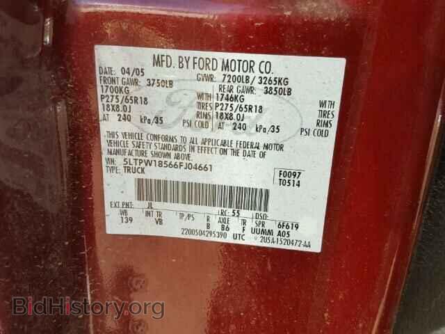 2006 LINCOLN MARK LT - VIN: 5LTPW18566FJ04661 - Photo 10