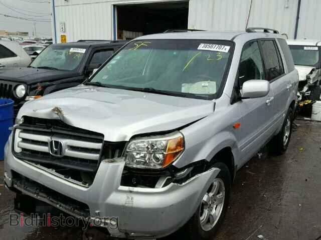 2006 HONDA PILOT - VIN: 2HKYF18436H552831 - Фото 2