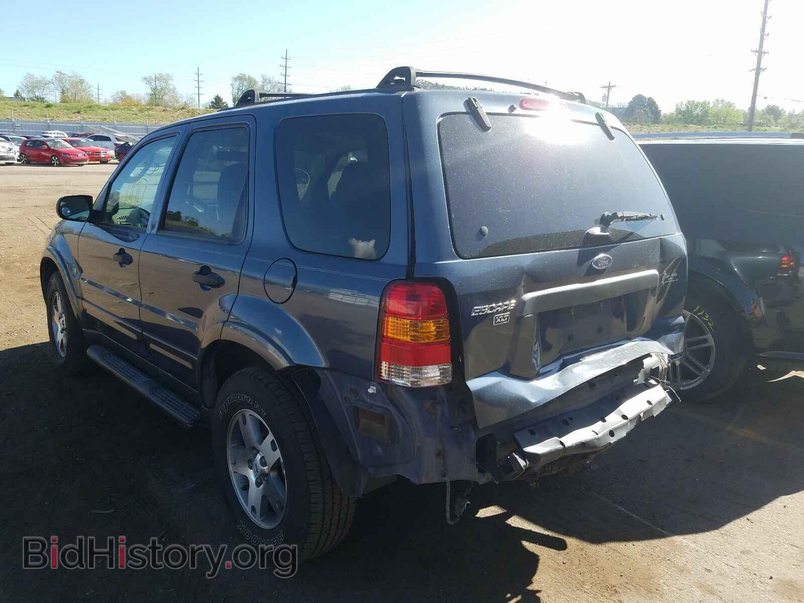 2005 FORD ESCAPE - VIN: 1FMYU93105KB01773 - Фото 3