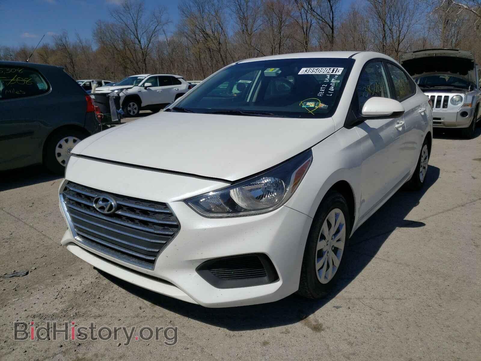 2019 HYUNDAI ACCENT - VIN: 3KPC24A35KE083314 - Фото 2