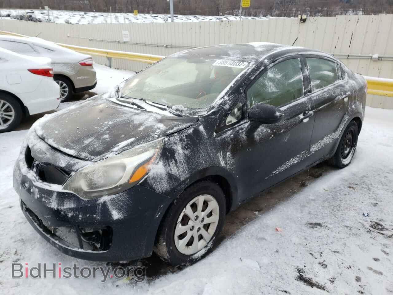 2012 KIA RIO - VIN: KNADM4A36C6071899 - Фото 2