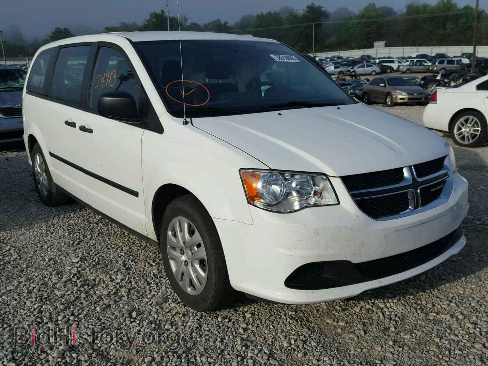 Фотография 2C4RDGBG6GR140374 - DODGE CARAVAN 2016