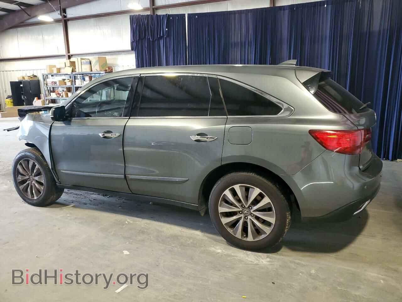 2014 ACURA MDX - VIN: 5FRYD3H49EB012123 - Фото 2