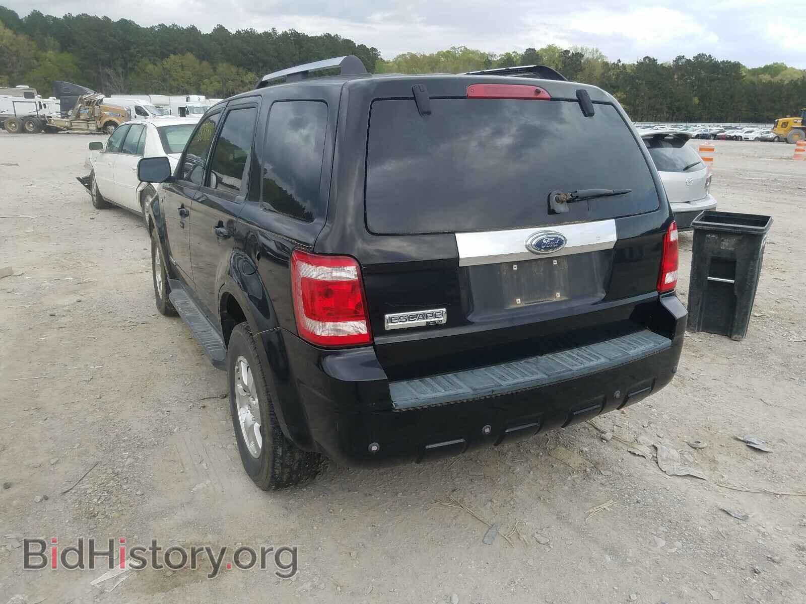 2008 FORD ESCAPE - VIN: 1FMCU04178KA02876 - Фото 3