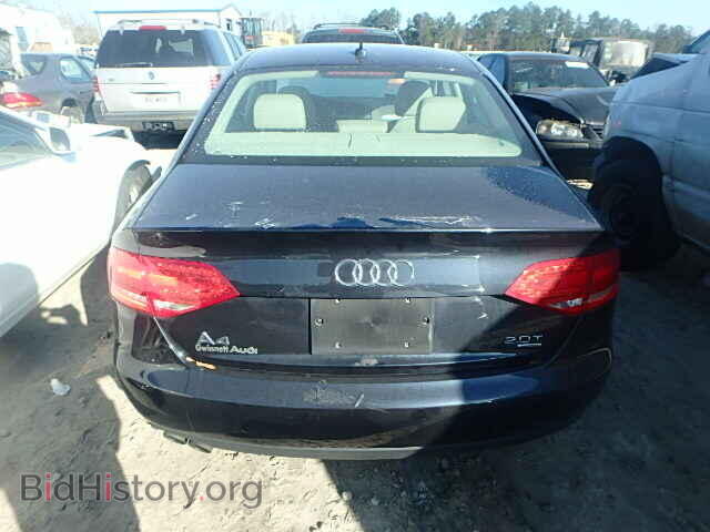2012 AUDI A4 - VIN: WAUBFAFL5CN004970 - Фото 9