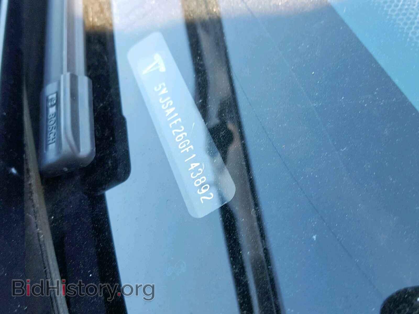 2016 TESLA MODEL S - VIN: 5YJSA1E26GF143892 - Фото 10