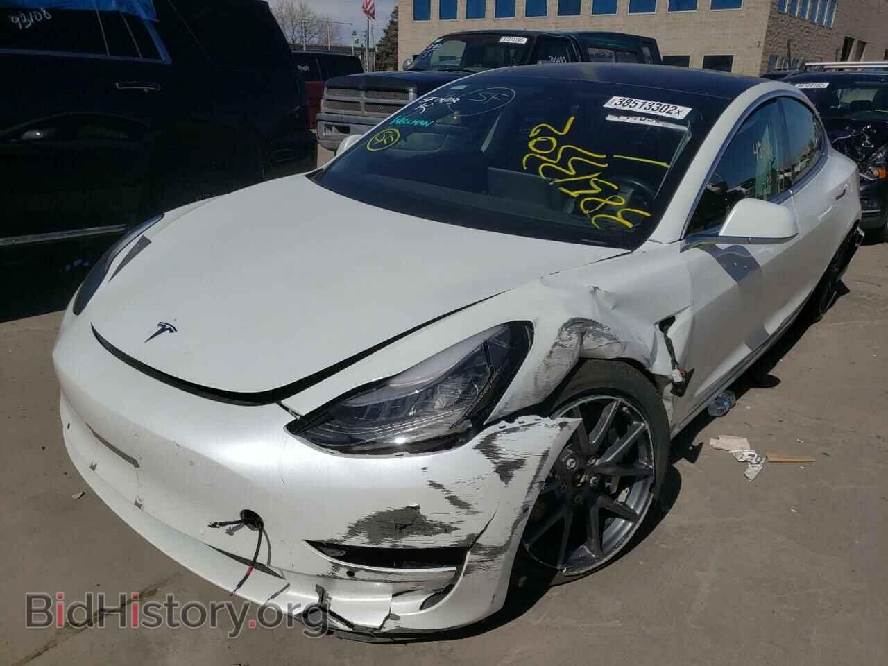 2019 TESLA MODEL 3 - VIN: 5YJ3E1EB5KF387924 - Фото 2