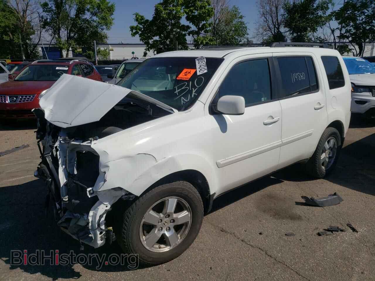 2011 HONDA PILOT - VIN: 5FNYF4H54BB104763 - Фото 2