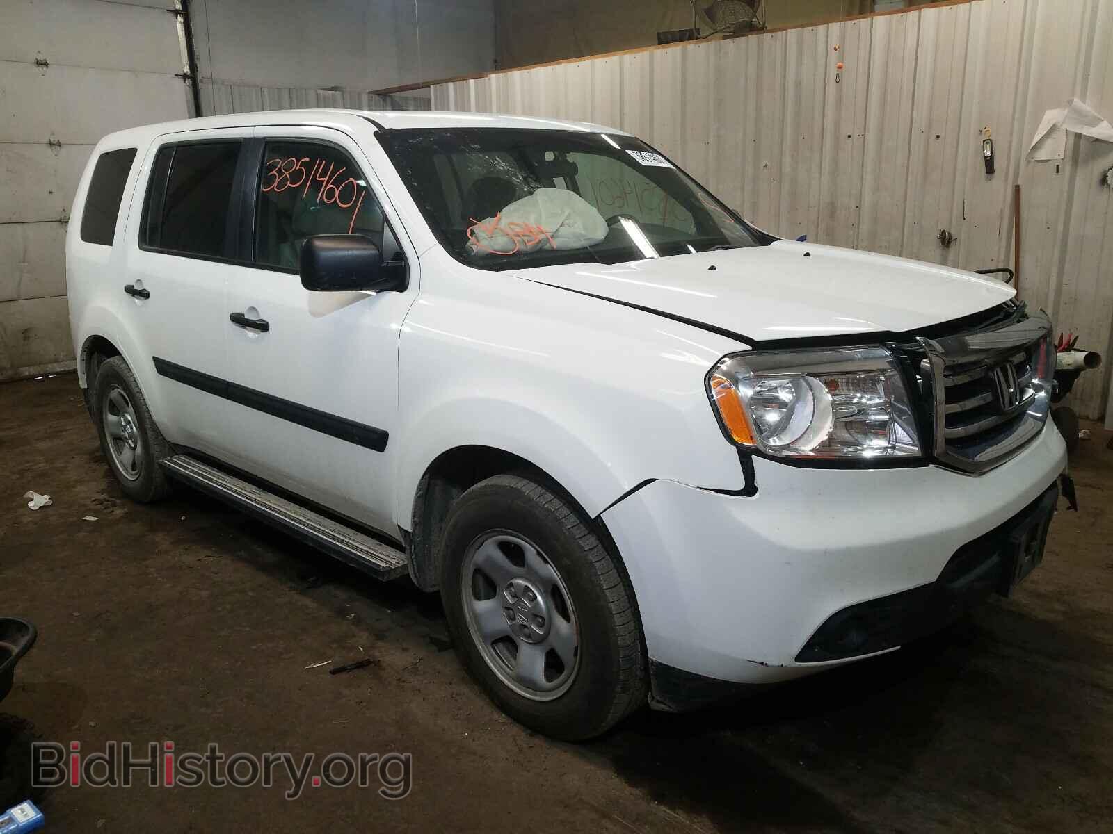Фотография 5FNYF4H22FB068986 - HONDA PILOT 2015