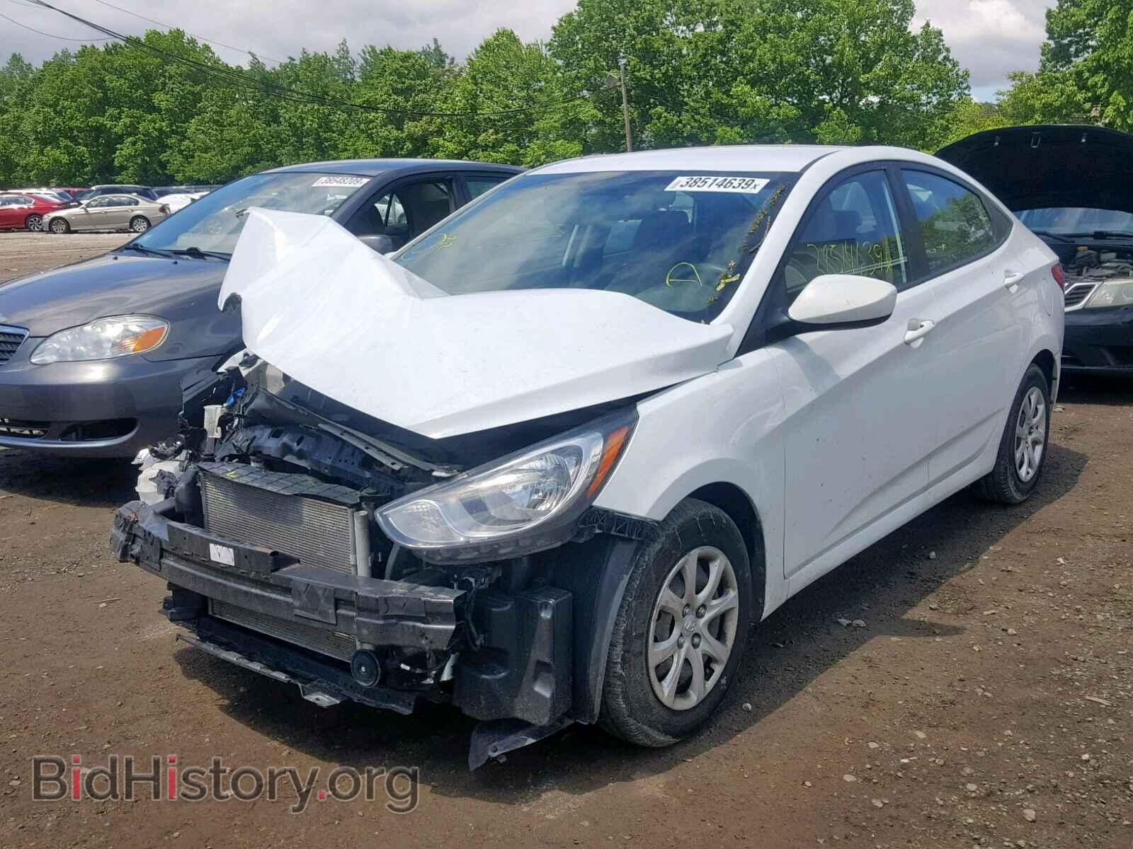 2013 HYUNDAI ACCENT - VIN: KMHCT4AE2DU493356 - Фото 2