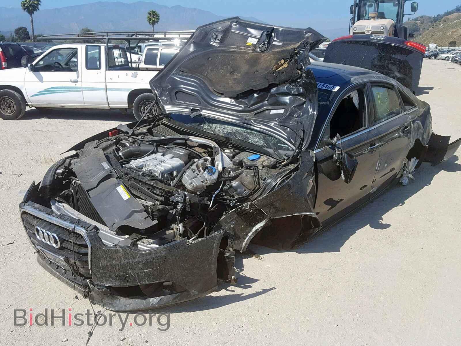 2014 AUDI A6 - VIN: WAUFGAFC3EN082617 - Фото 2