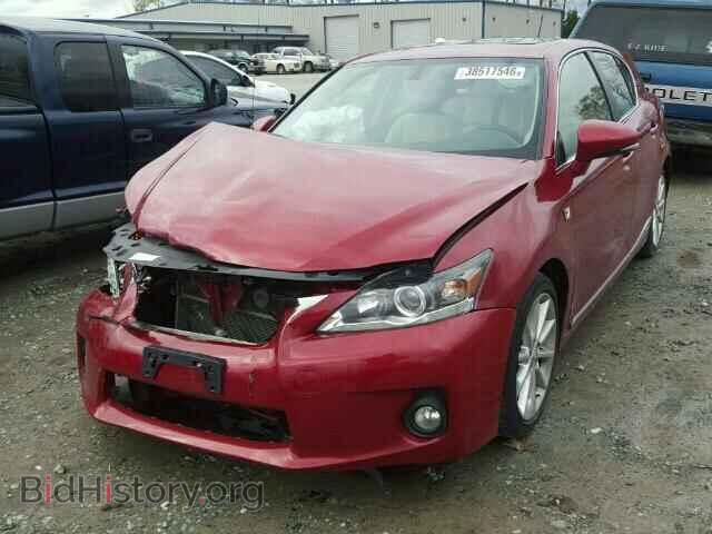 2012 LEXUS CT 200 - VIN: JTHKD5BH8C2059463 - Фото 2