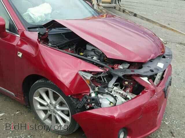 2012 LEXUS CT 200 - VIN: JTHKD5BH8C2059463 - Фото 9