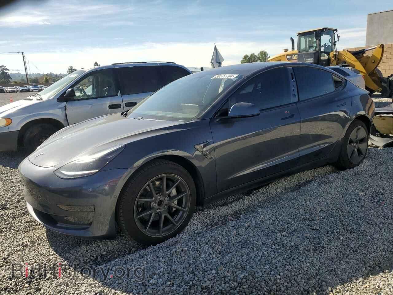Photo 5YJ3E1EA3MF017419 - TESLA MODEL 3 2021