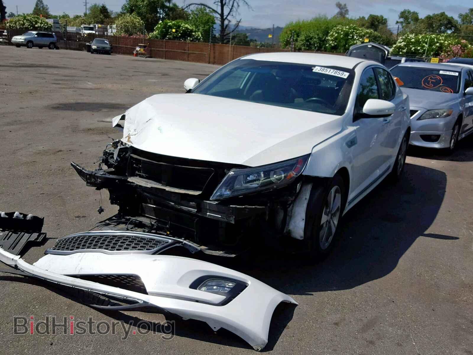 2016 KIA OPTIMA HYB - VIN: KNAGN4AD6G5099152 - Фото 2
