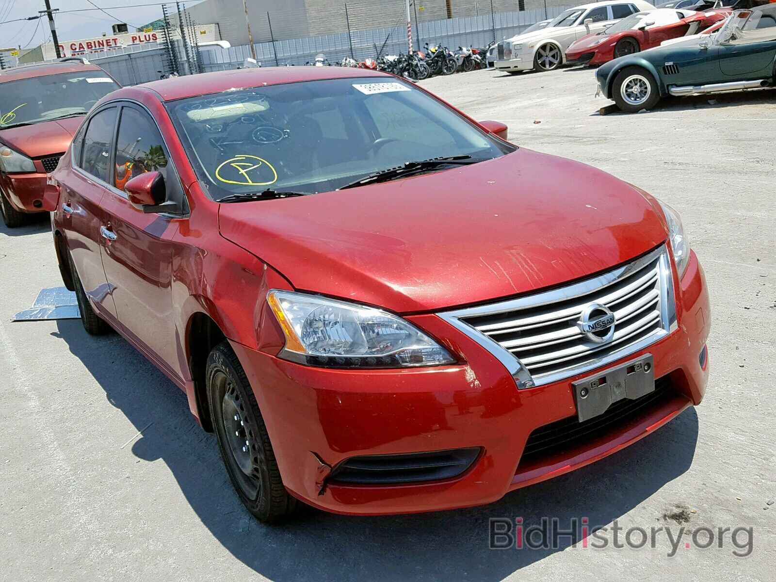 Photo 3N1AB7AP5EL691770 - NISSAN SENTRA 2014