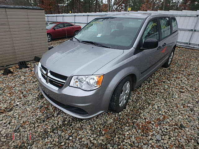 2014 DODGE CARAVAN - VIN: 2C4RDGBG0ER311827 - Фото 2