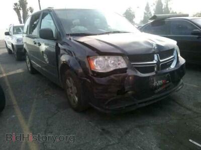 2011 Dodge CARAVAN Grand Cara, black — VIN 2D4RN4DG5BR618689, Copart