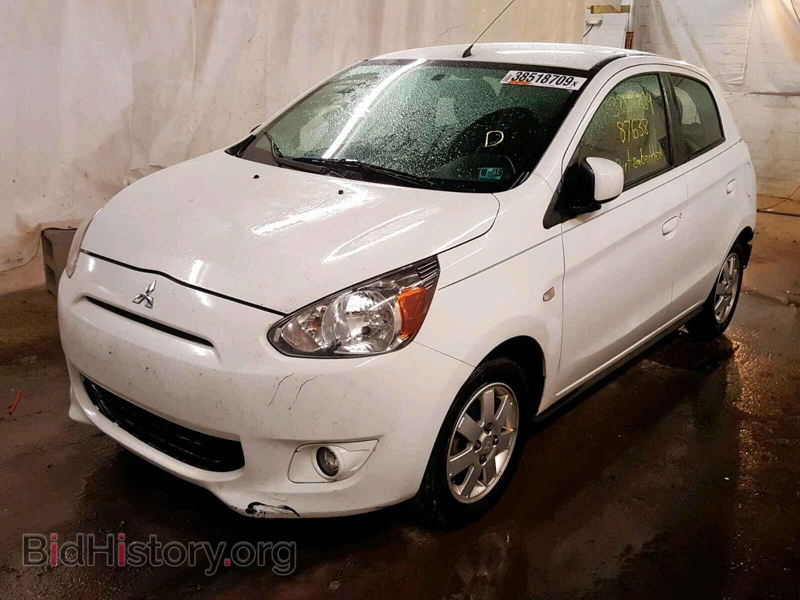 2014 MITSUBISHI MIRAGE - VIN: ML32A4HJ7EH006254 - Фото 2