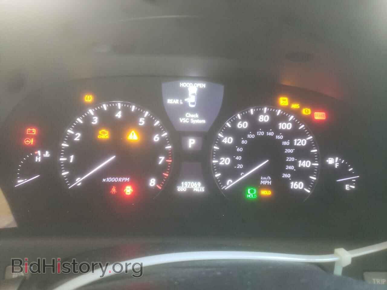2008 LEXUS LS460 - VIN: JTHBL46F185067125 - Фото 9