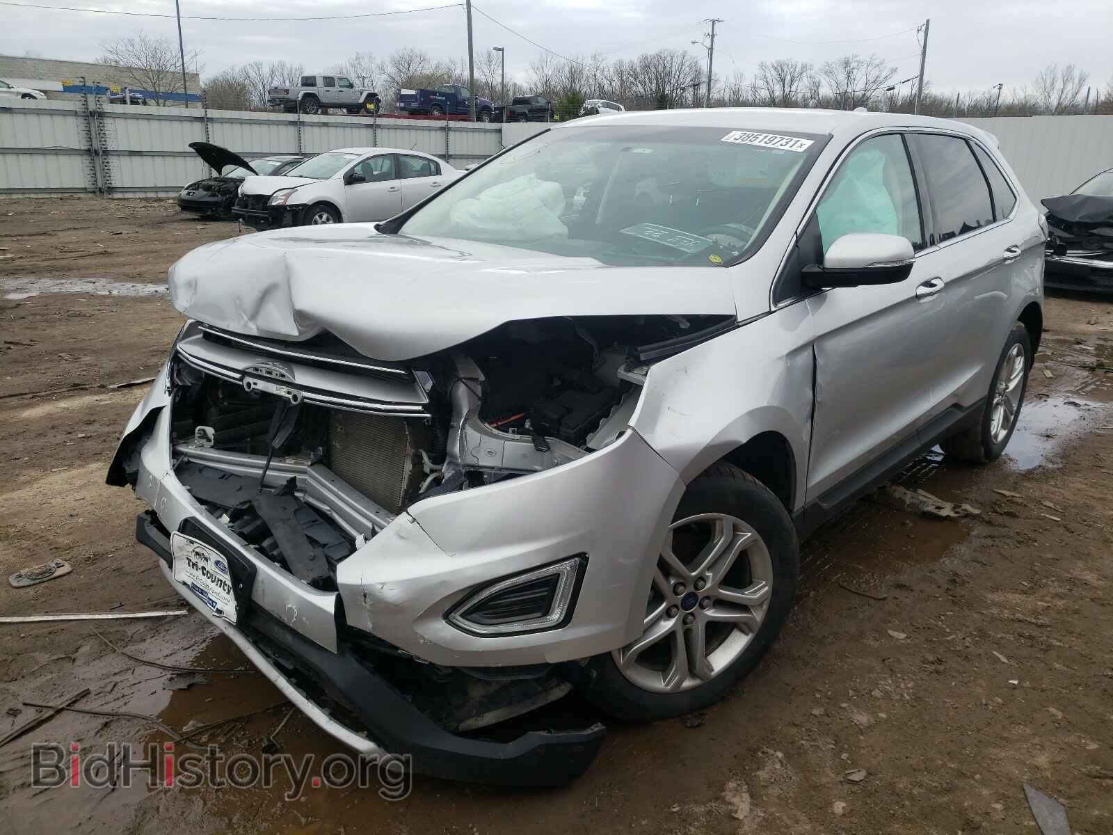 2018 FORD EDGE - VIN: 2FMPK3K93JBB41842 - Фото 2