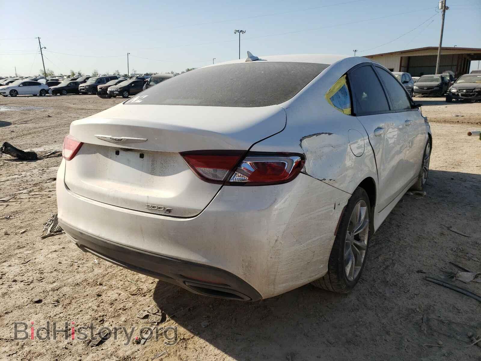 2015 CHRYSLER 200 - VIN: 1C3CCCBB7FN522158 - Фото 4