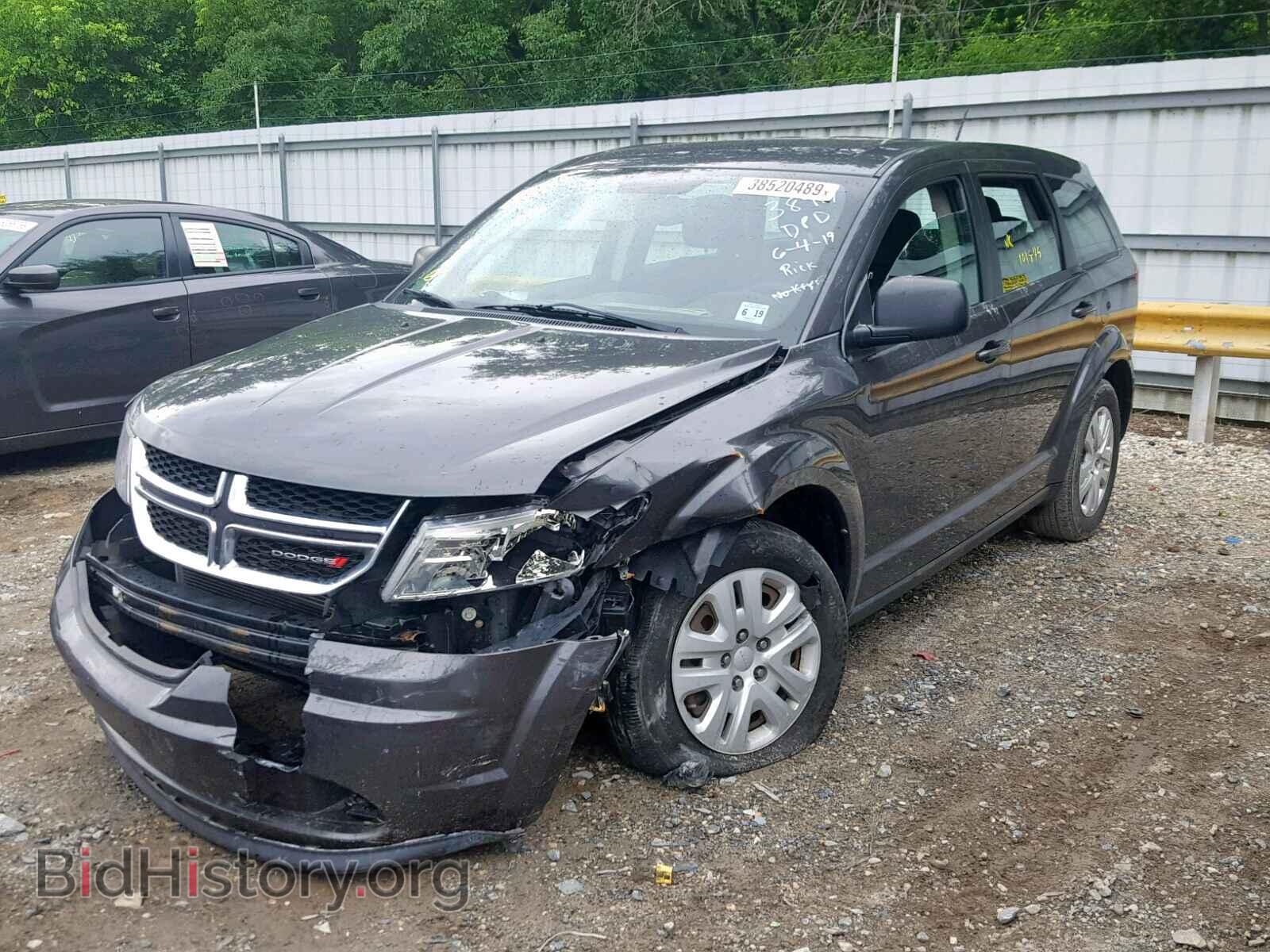 2014 DODGE JOURNEY SE - VIN: 3C4PDCAB4ET238917 - Фото 2