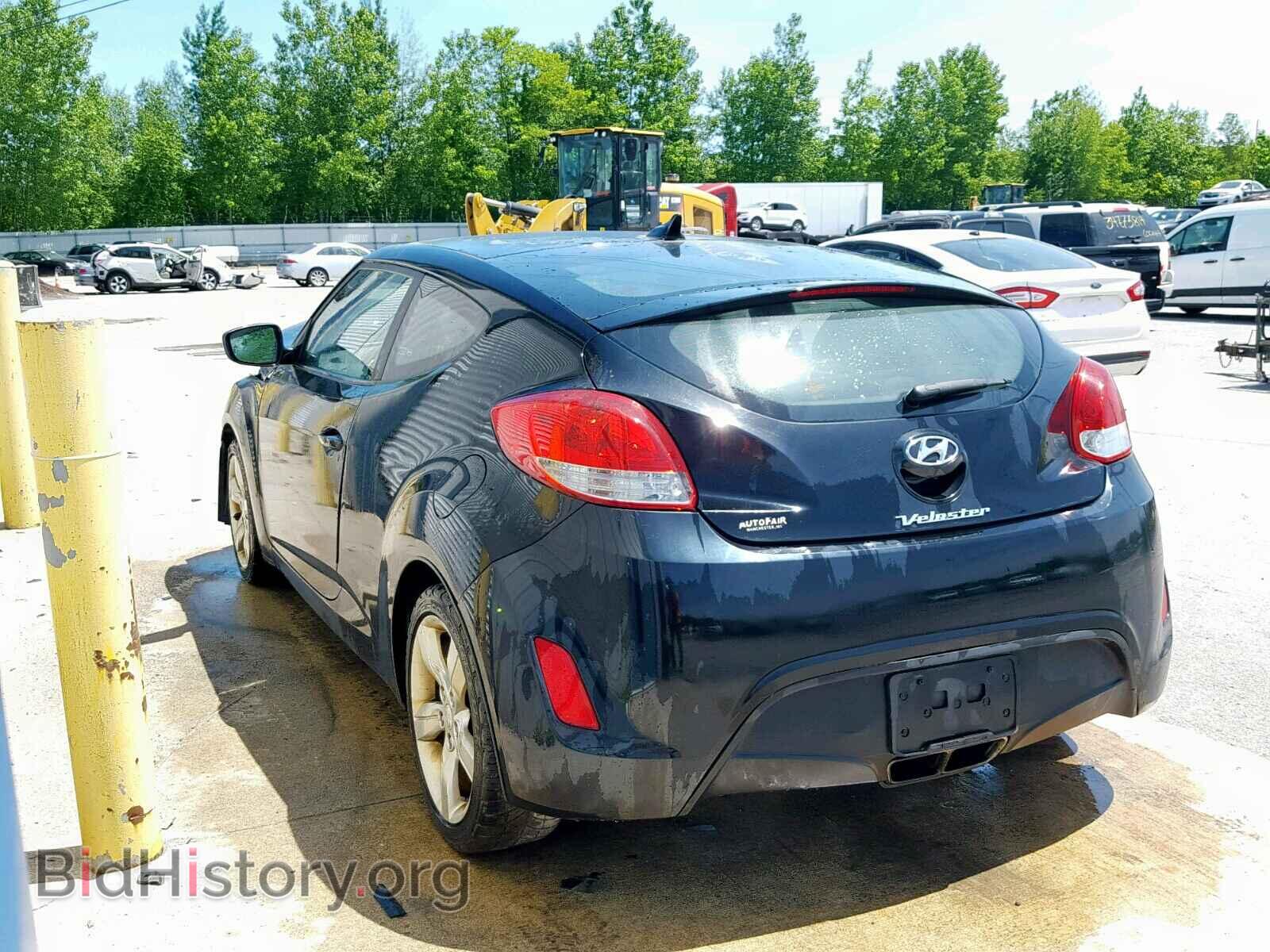 2012 HYUNDAI VELOSTER - VIN: KMHTC6AD4CU043869 - Фото 3