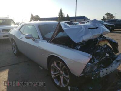 2021 Dodge CHALLENGER, silver — VIN 2C3CDZBT1MH551637, Copart
