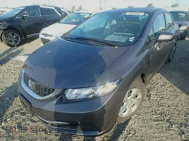 2014 HONDA CIVIC - VIN: 19XFB2F59EE262973 - Фото 2