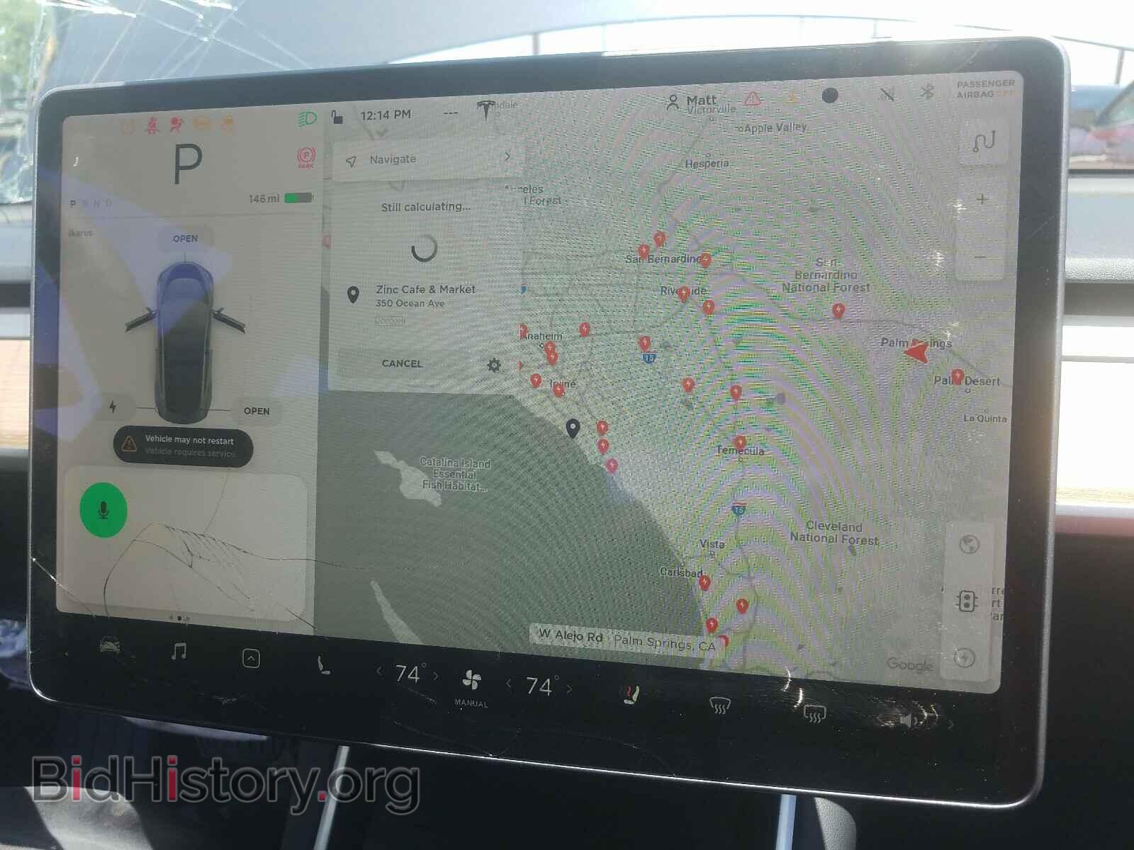 2019 TESLA MODEL 3 - VIN: 5YJ3E1EBXKF386784 - Photo 8