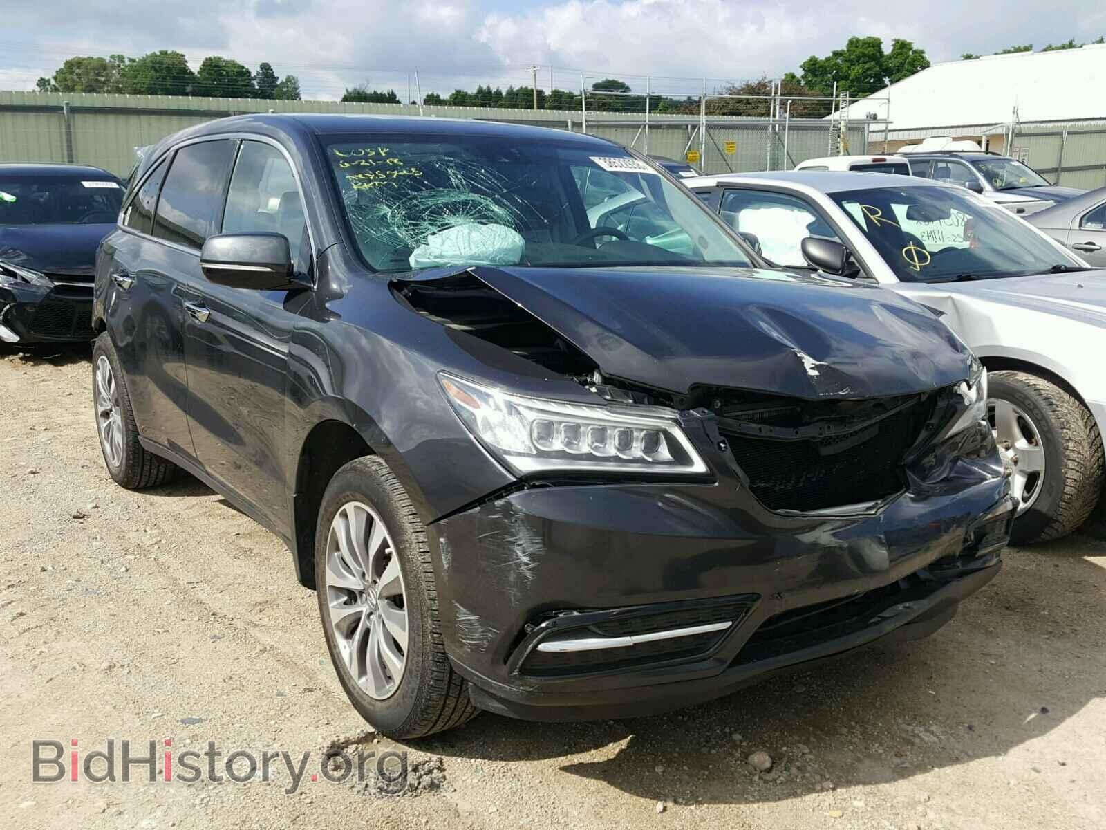 Фотография 5FRYD3H4XEB016939 - ACURA MDX 2014