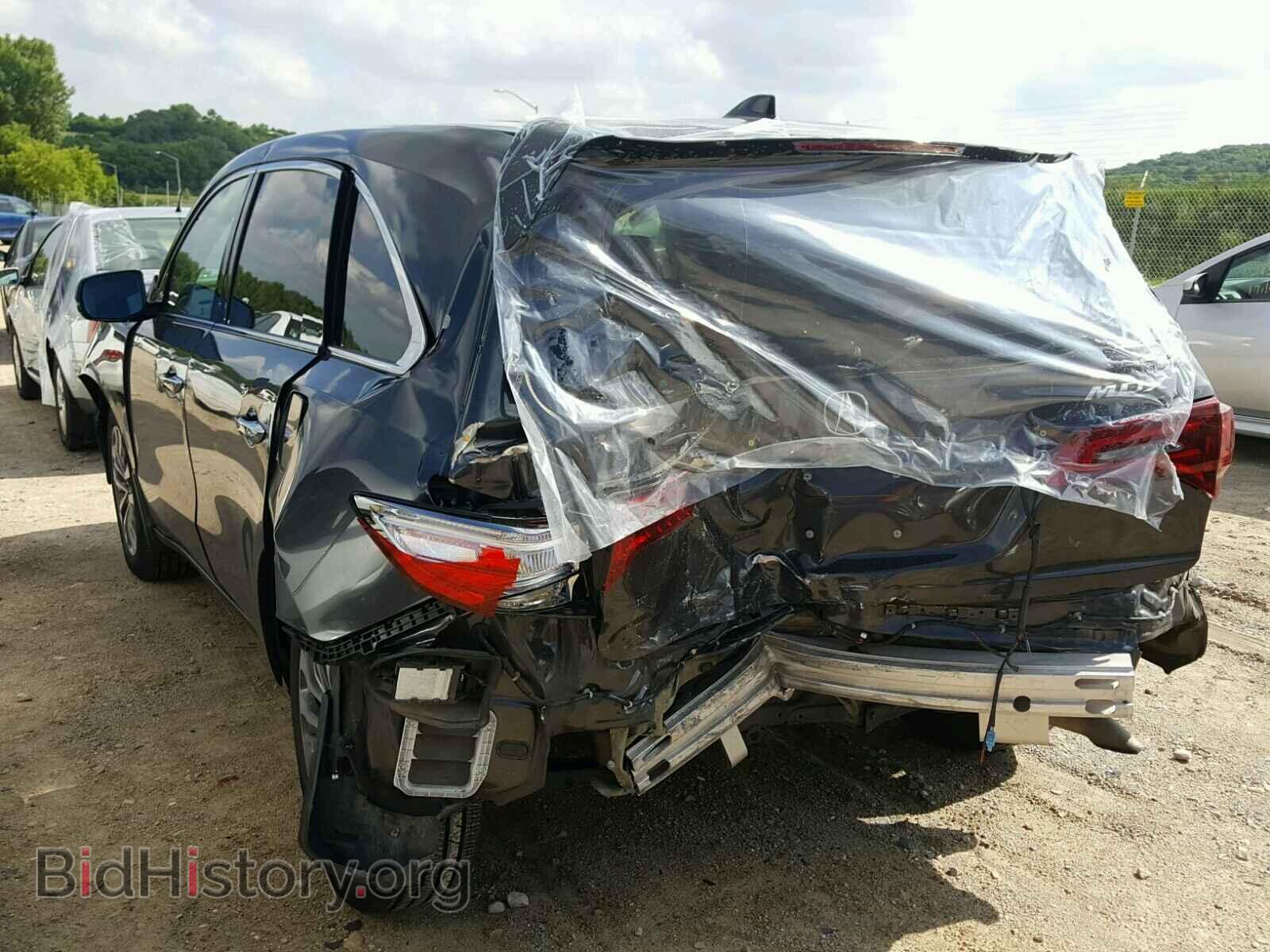 2014 ACURA MDX - VIN: 5FRYD3H4XEB016939 - Фото 3