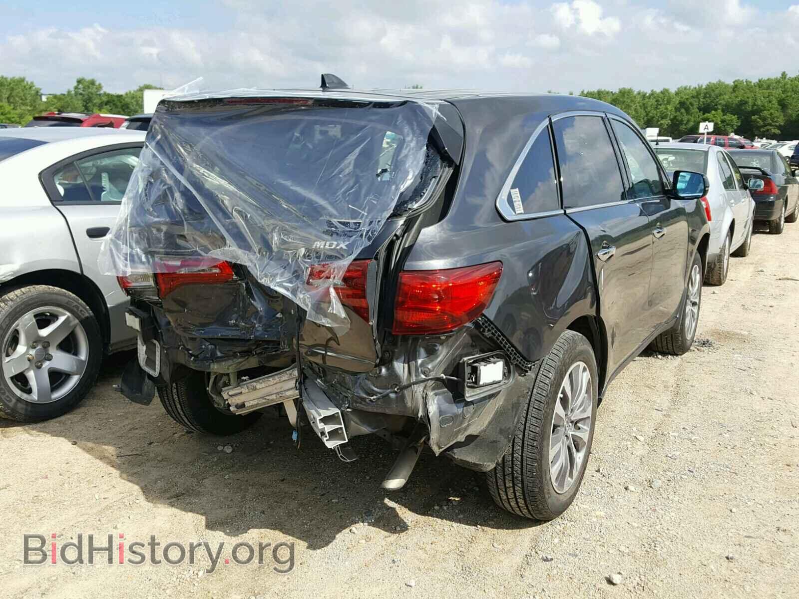 2014 ACURA MDX - VIN: 5FRYD3H4XEB016939 - Фото 4