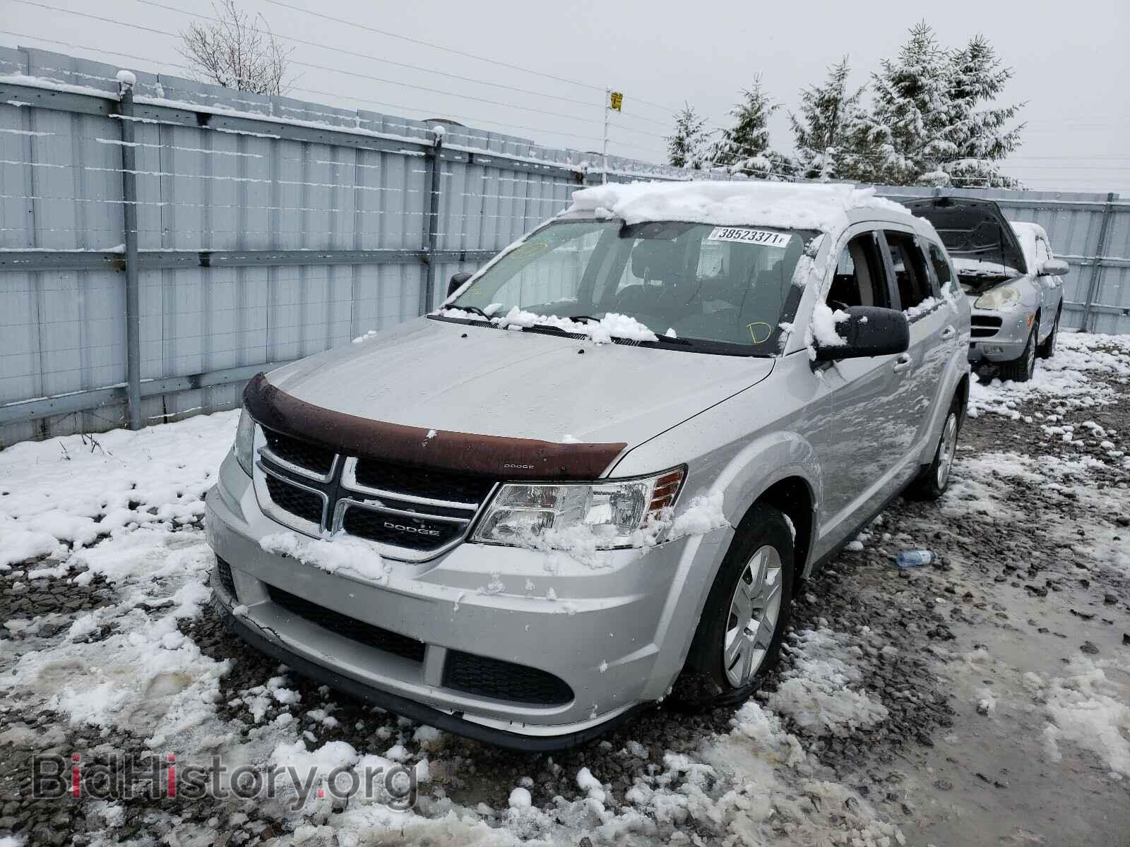 2012 DODGE JOURNEY - VIN: 3C4PDCAB8CT142057 - Фото 2