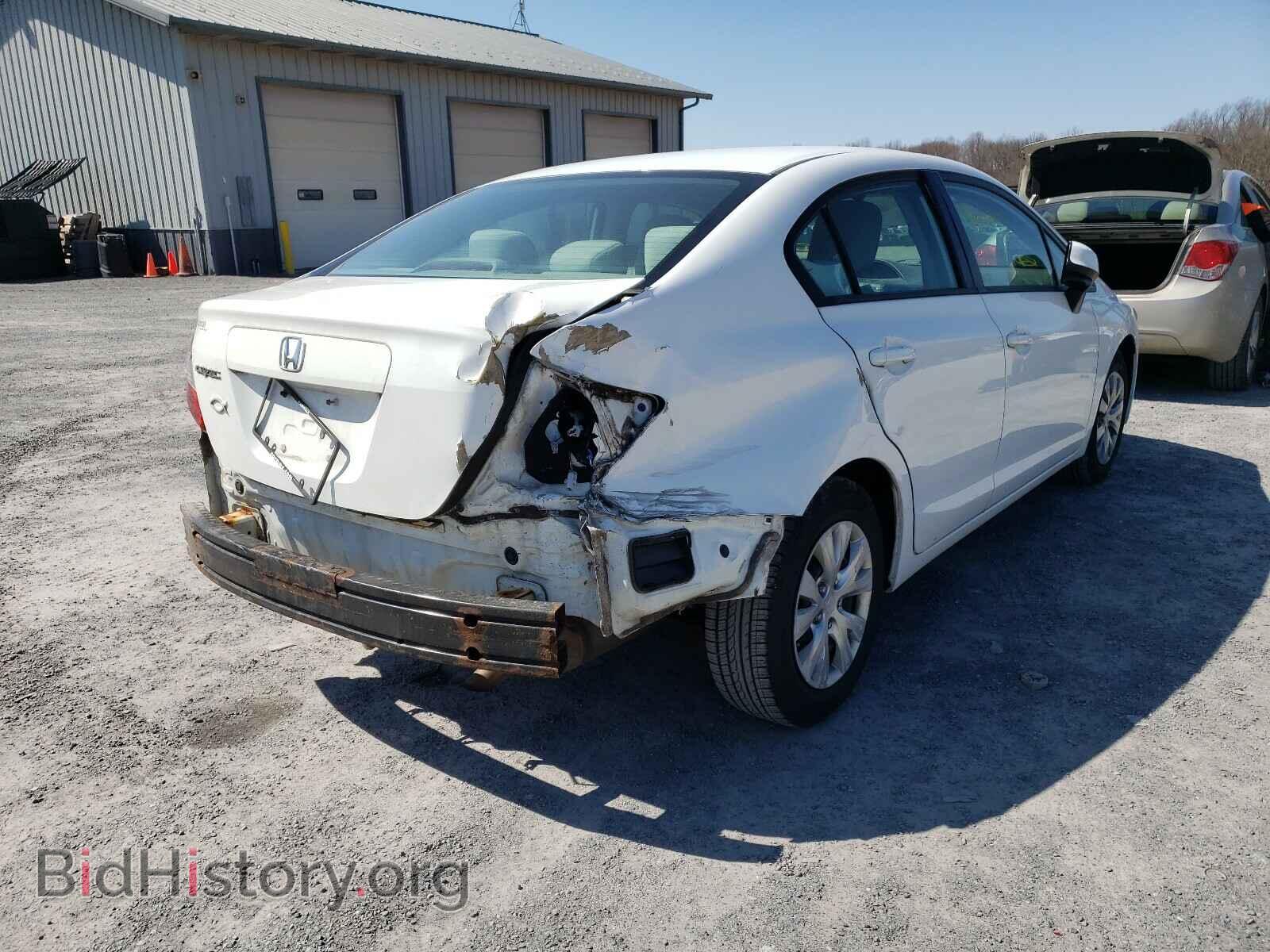 2012 HONDA CIVIC - VIN: 2HGFB2F53CH590795 - Фото 4