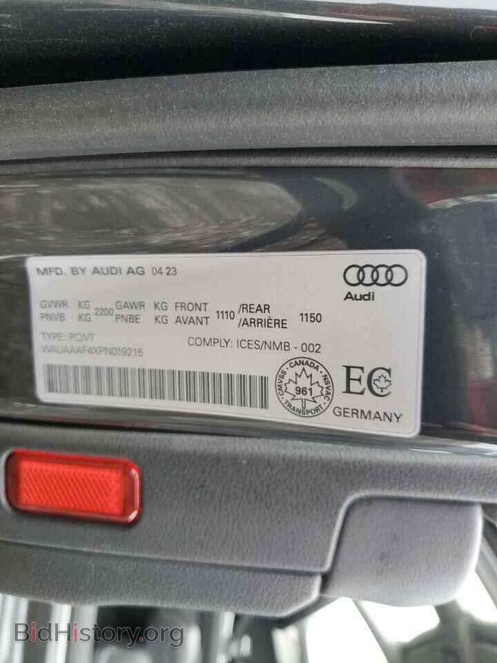 2023 AUDI A4 - VIN: WAUAAAF4XPN019215 - Фото 12