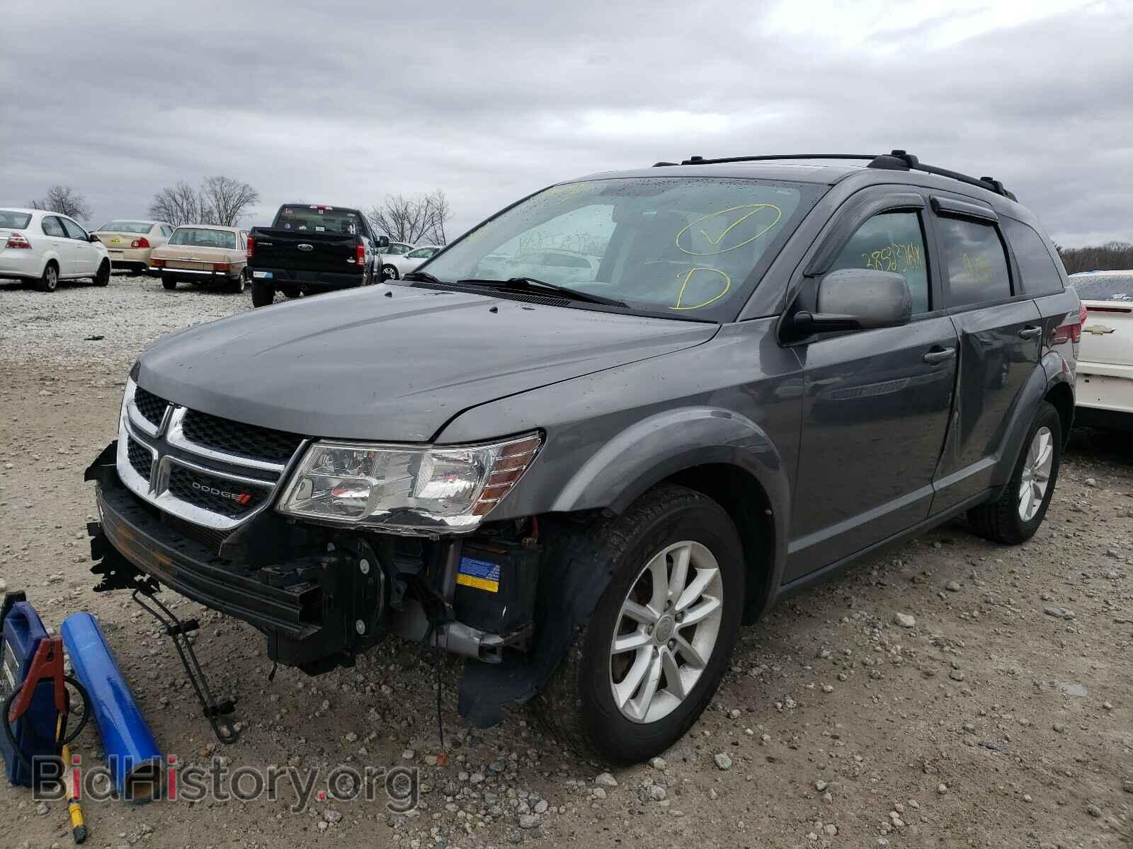 2013 DODGE JOURNEY - VIN: 3C4PDCBB4DT722289 - Фото 2