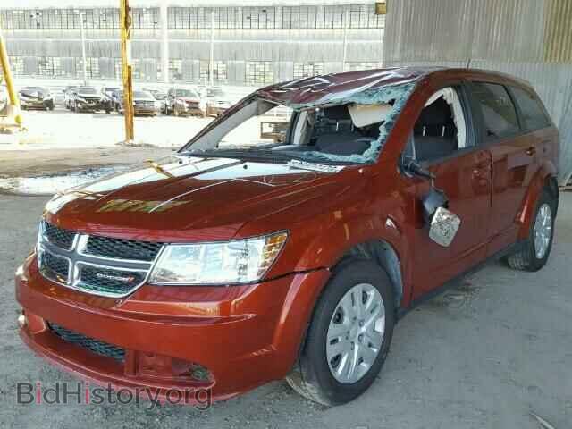 2014 DODGE JOURNEY - VIN: 3C4PDCAB0ET193944 - Фото 2