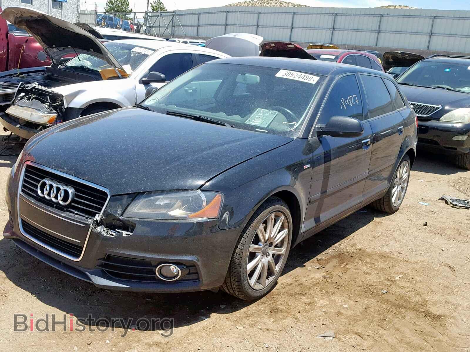 2012 AUDI A3 - VIN: WAUKJAFMXCA083955 - Фото 2