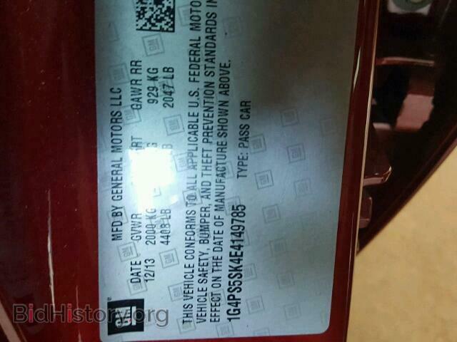 2014 BUICK VERANO - VIN: 1G4PS5SK4E4149785 - Photo 10