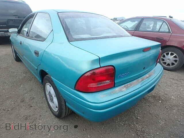 1996 DODGE NEON - VIN: 3B3ES47C6TT213941 - Фото 3