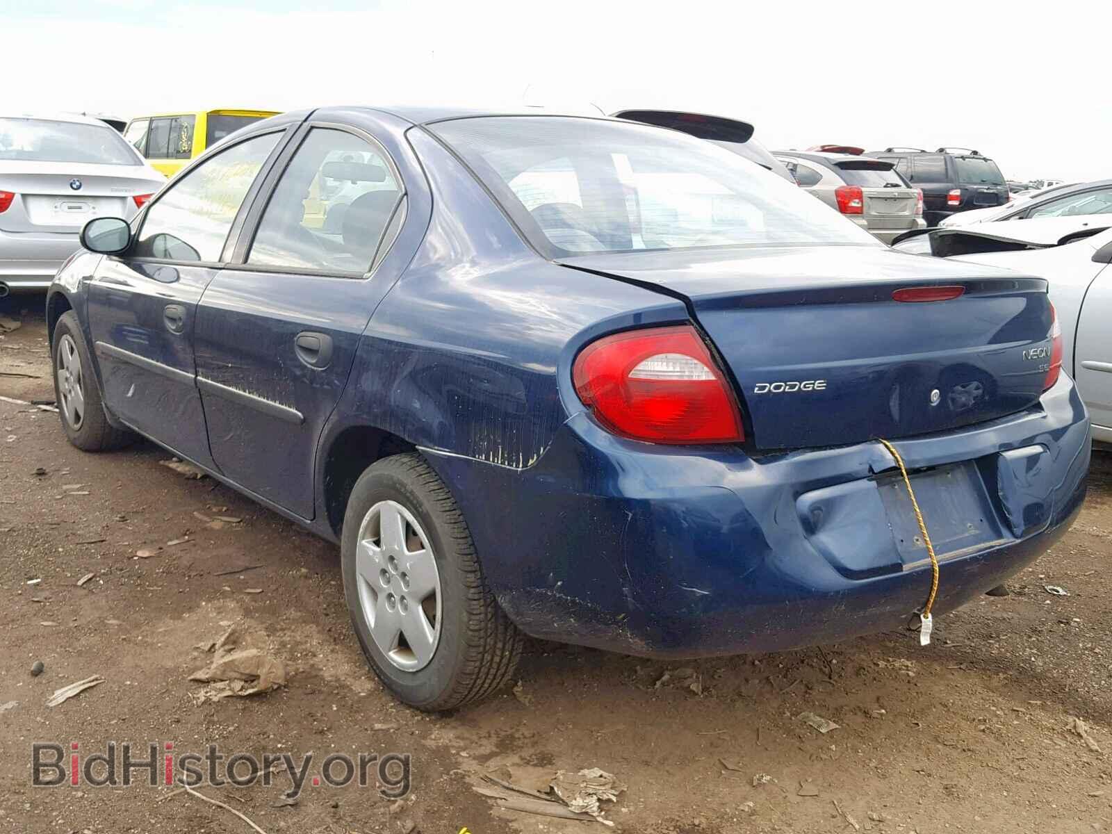 2003 DODGE NEON - VIN: 1B3ES26C13D111104 - Фото 3