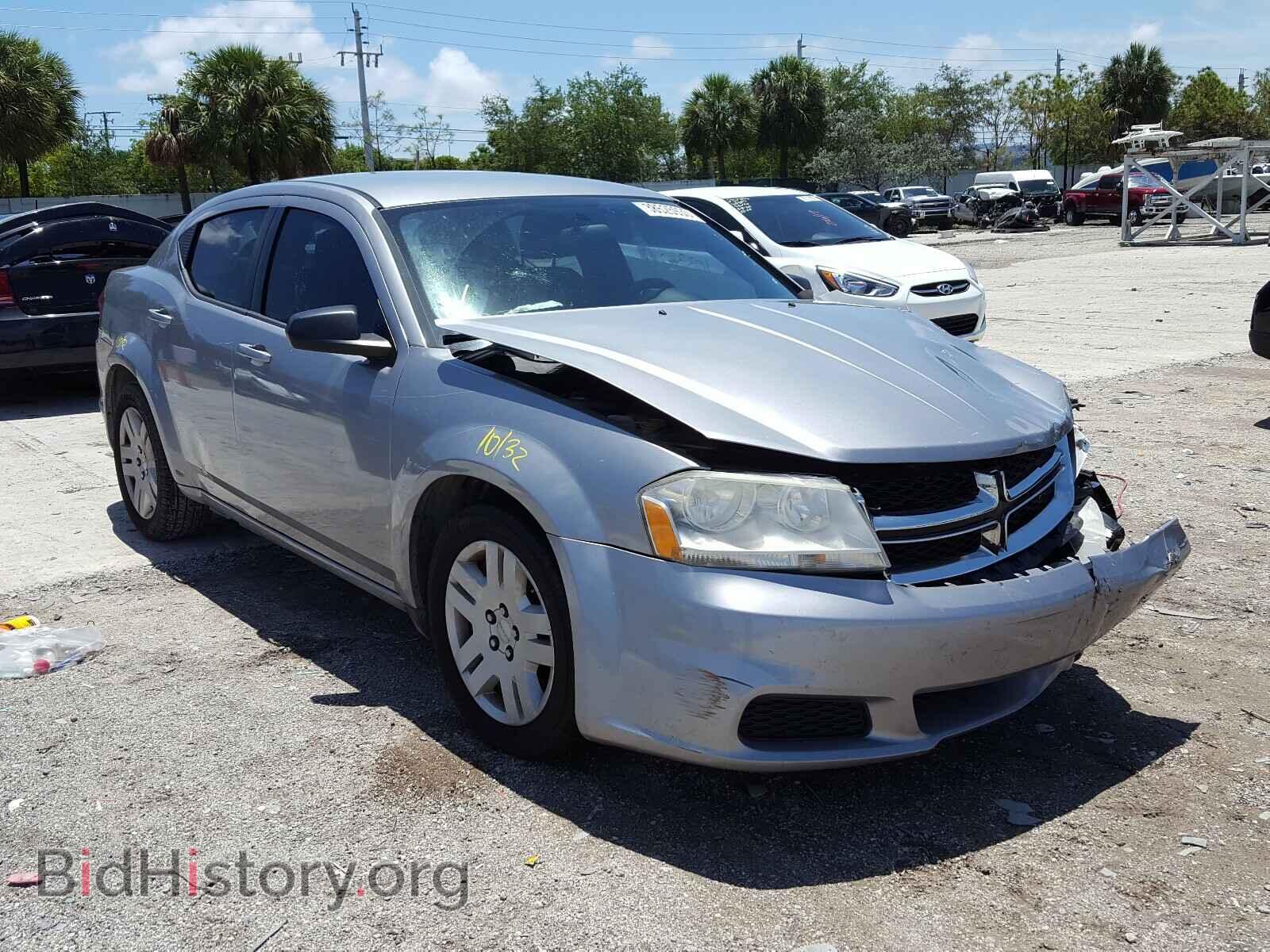 Photo 1C3CDZAB4EN233593 - DODGE AVENGER 2014